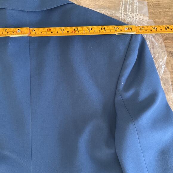 Burberry Claudete Tailored Blazer Jacket Muted Navy US8/ EU42 RT$2350 - Picture 8 of 13